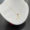 14K Yellow Gold Personalized Necklace