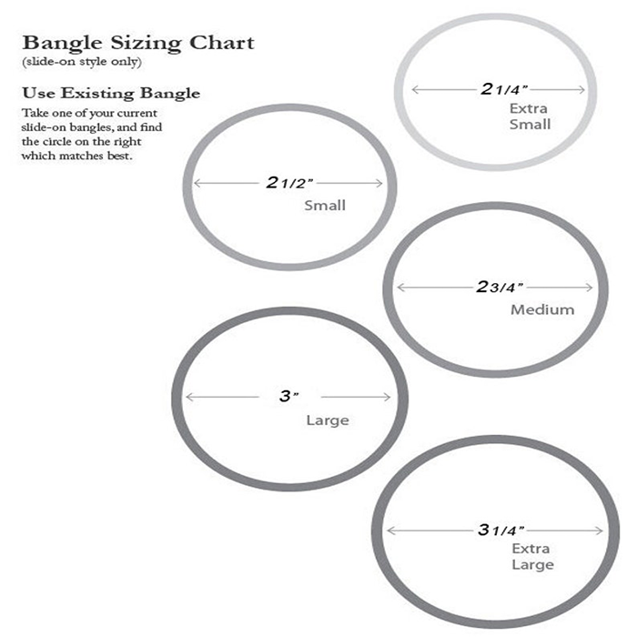 Bangle Sizing Chart