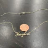 Gold Name Necklace 14K Yellow