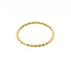 14 K. Solid Gold Double Twisted 1.50 mm. Wide Band or Stacking Ring 5